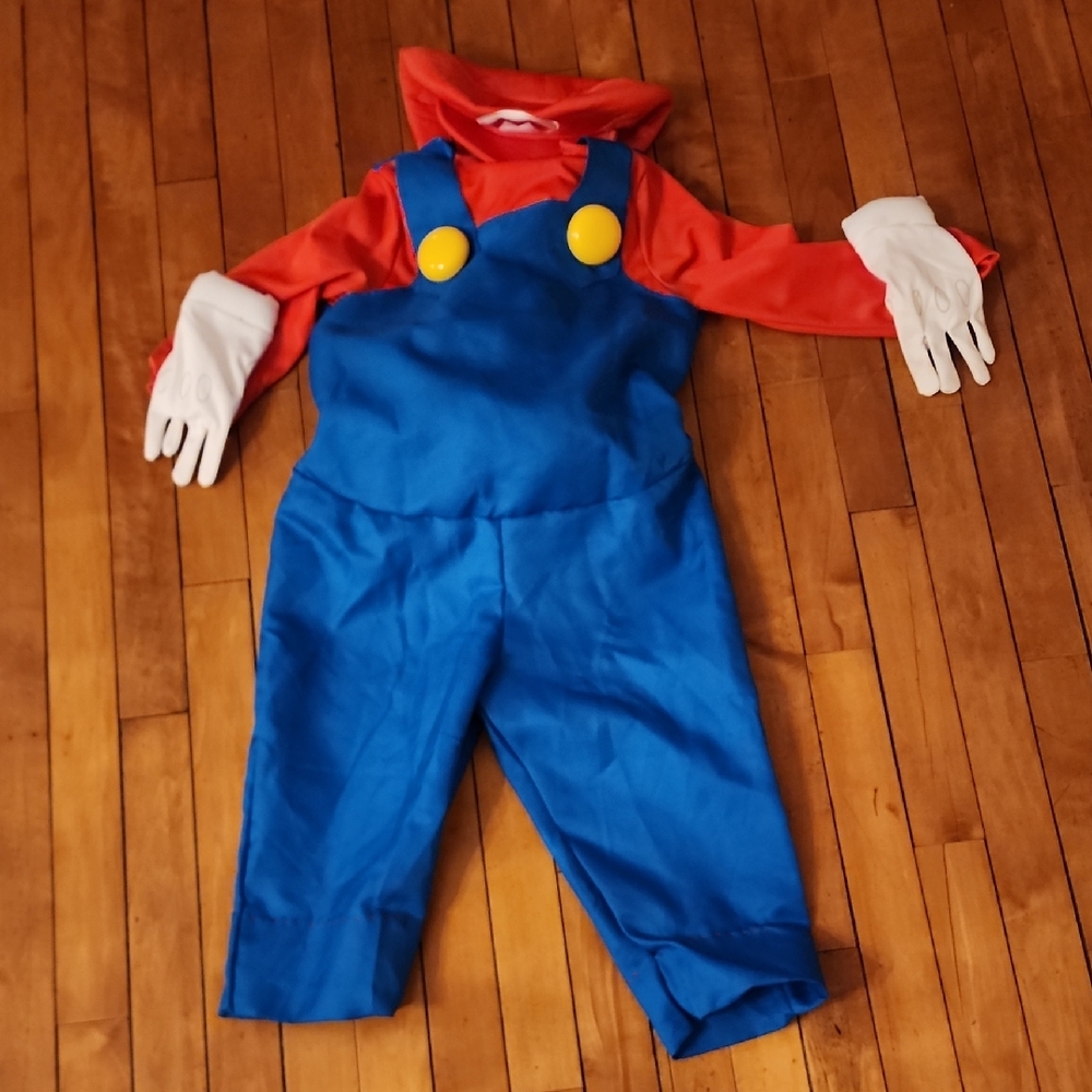 Kids Mario Nintendo Costume